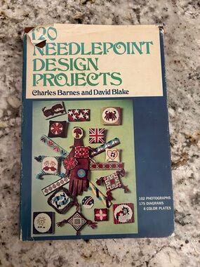 Vintage 1974 — 
120 Needlepoint Design Projects.